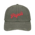 Papa's Washed Cotton Cap - Black