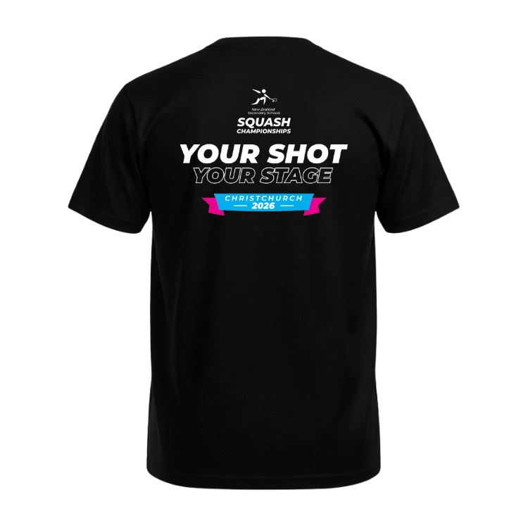 NZ SSSTC Black Tee