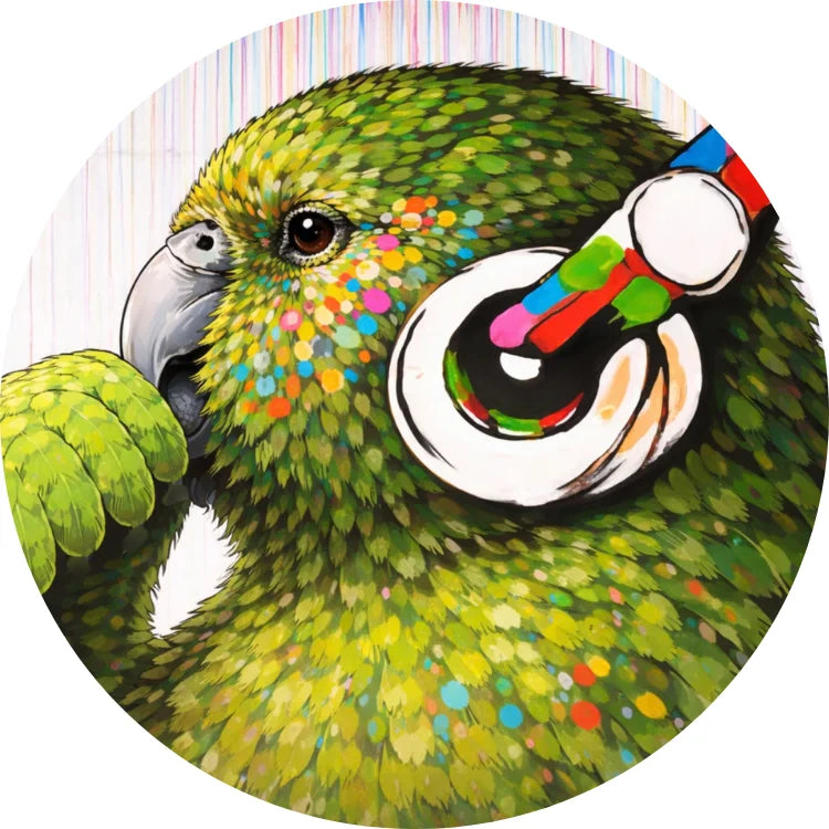 Soldier Man: Kākāpō Beats Tee