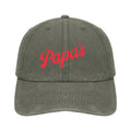 Papa's Washed Cotton Cap - Black
