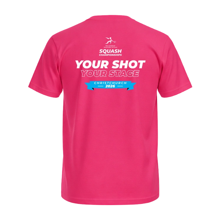 NZ SSSTC Pink Tee