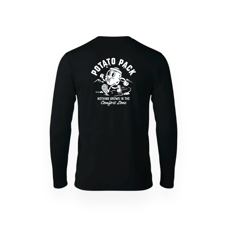 Potato Pack Long Sleeve Active Tee (Adults)