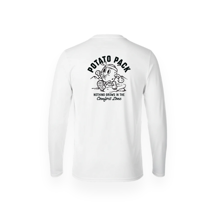 Potato Pack Long Sleeve Active Tee (Adults)